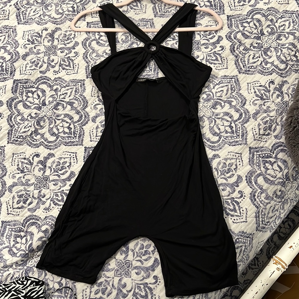Naked Wardrobe Black Romper